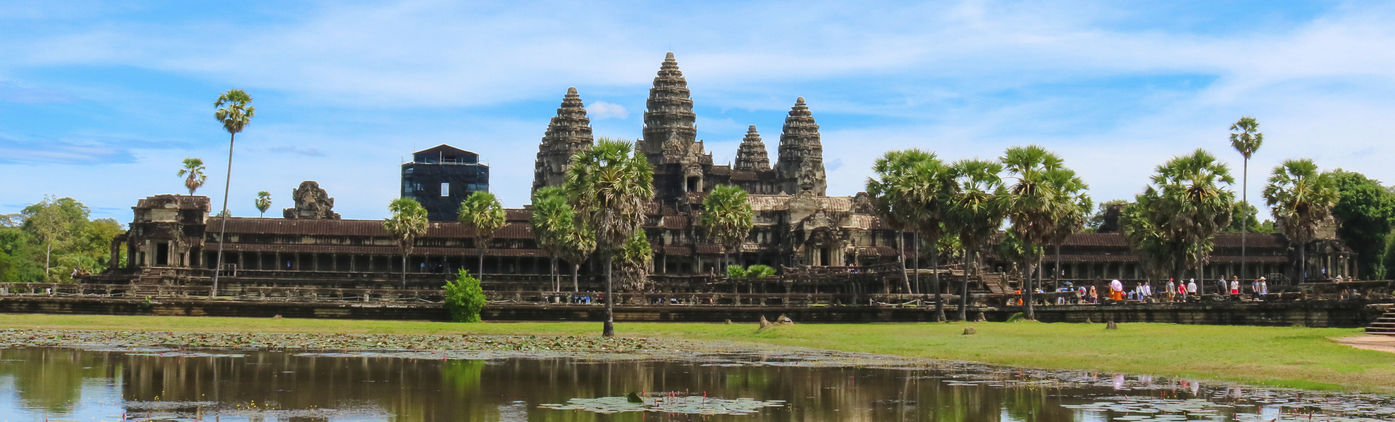 Tempelanlage Angkor Wat in Siem Reap, Kambodscha