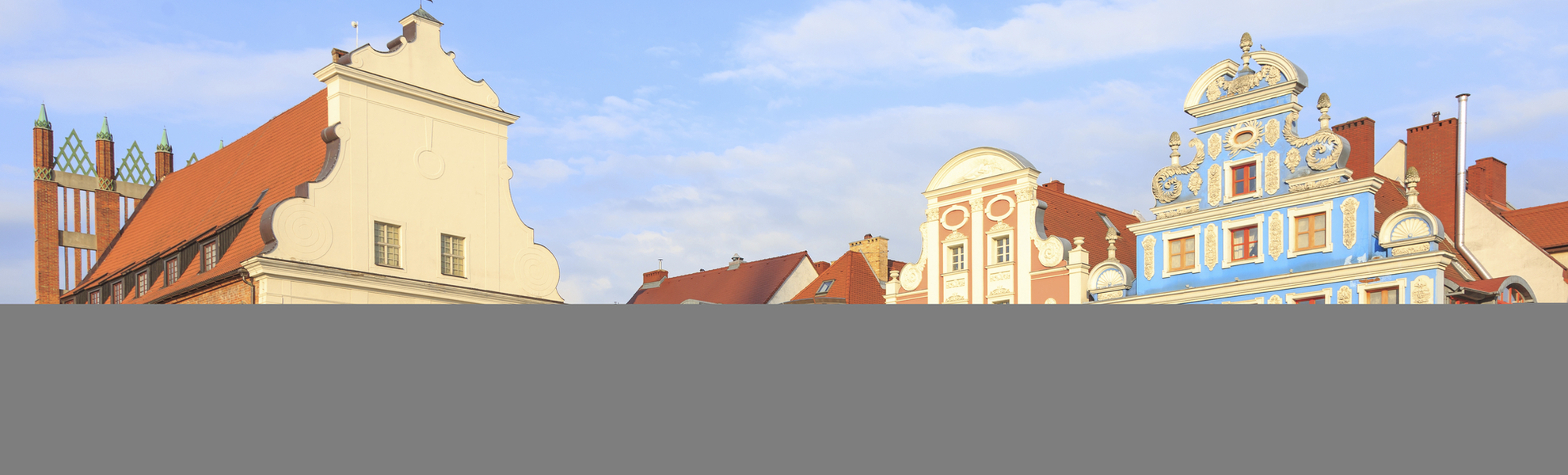 Platz in der Altstadt Stettins, Polen