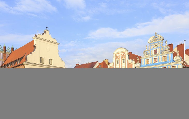 Platz in der Altstadt Stettins, Polen