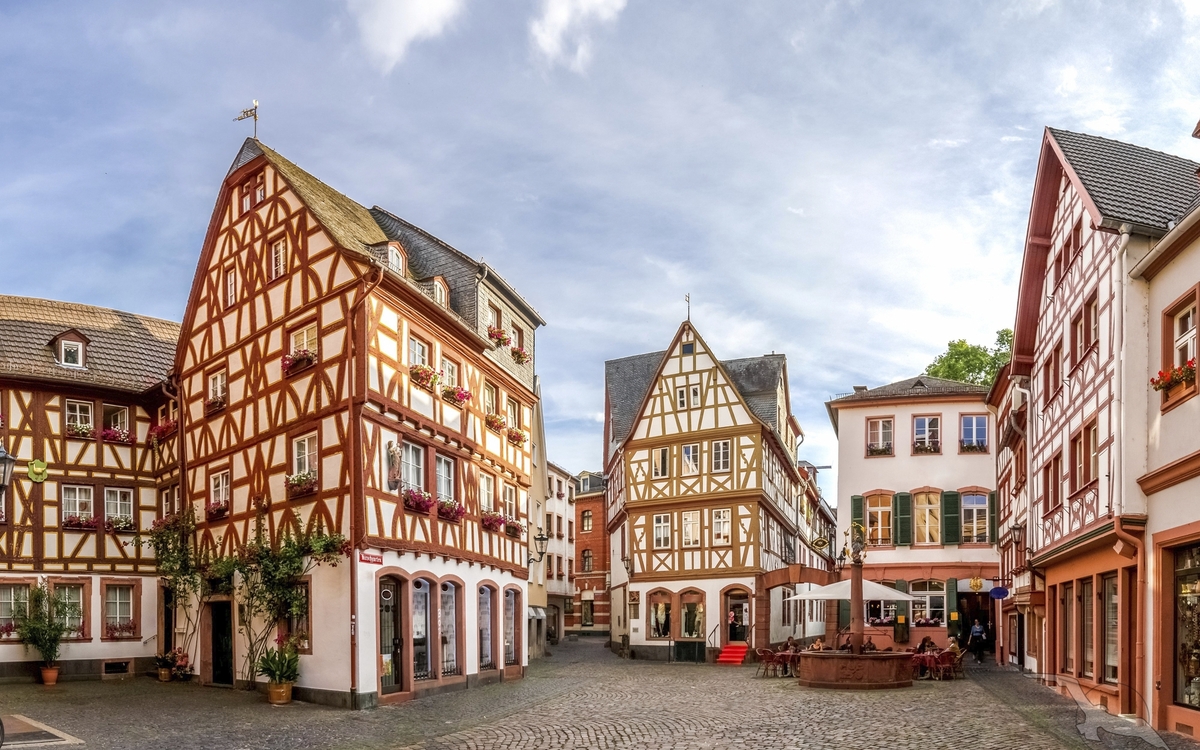 Altstadt von Mainz, Deutschland