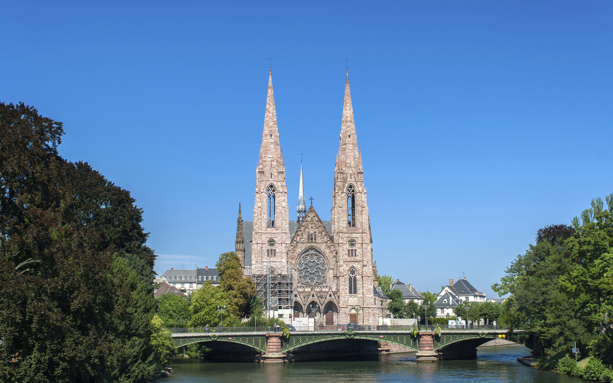 Paulskirche in Straßburg, Frankreich