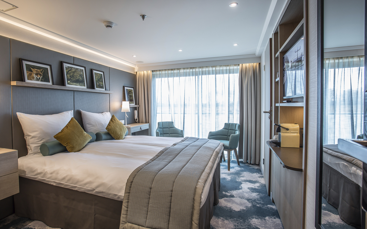 Kabine der Kategorie D und E, MS Asara