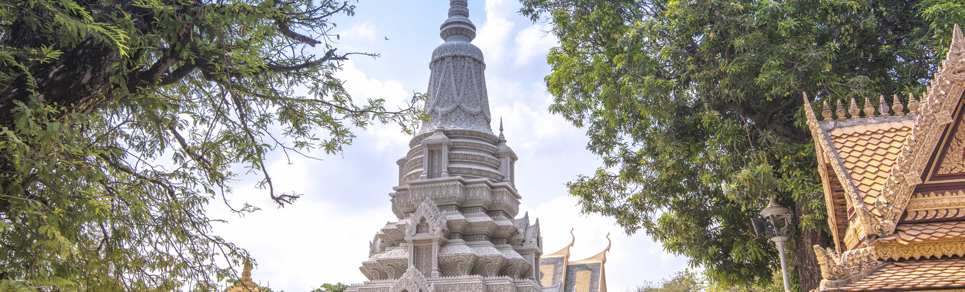 Silberpagode in Phnom Penh, Kambodscha
