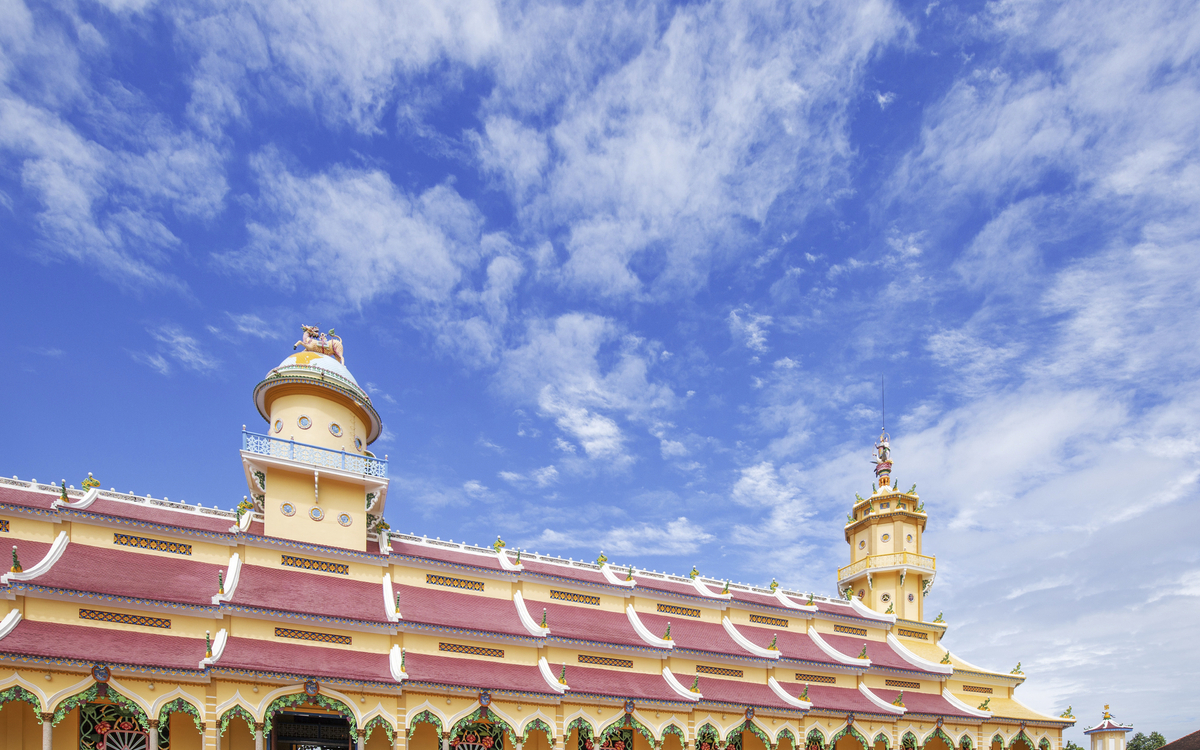 Der Cao Dai Tempel, Vietnam
