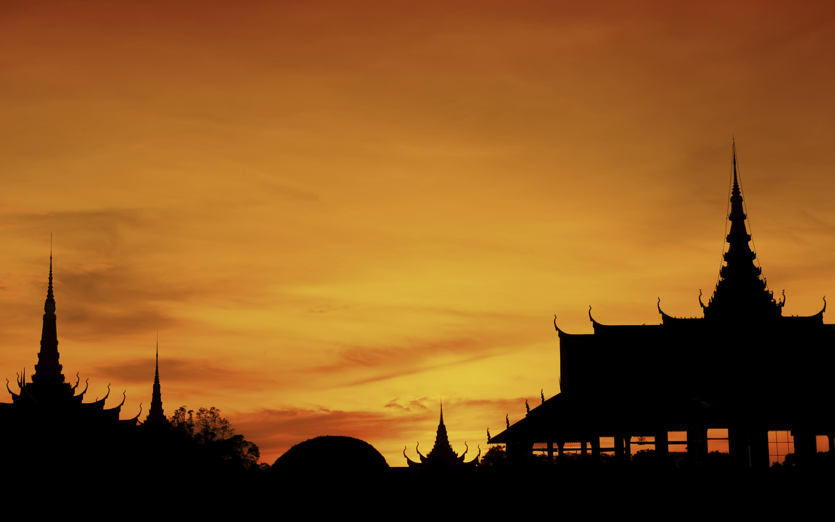 Koenigspalast in Kambodscha