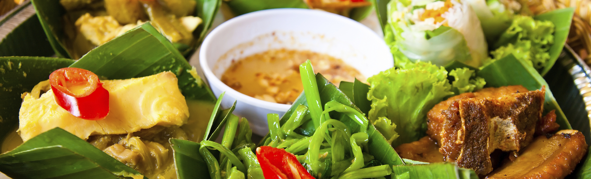 Gericht Gemuese und Fleisch, Kambodscha