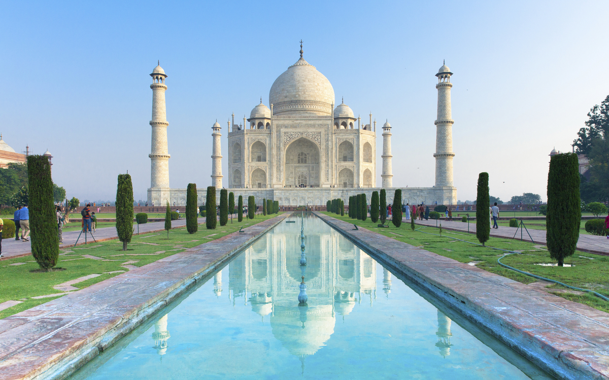 Taj Mahal in Agra, Indien