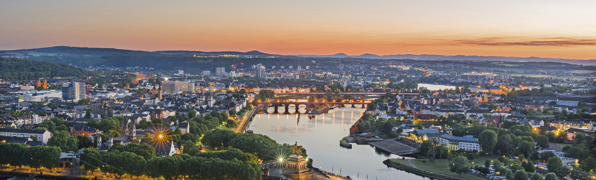 Deutsches Eck in Koblenz