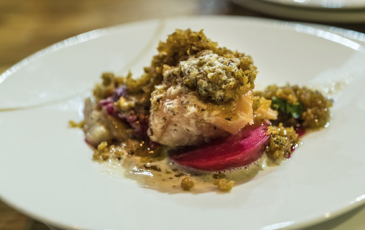 Hauptgericht der MS Amadea