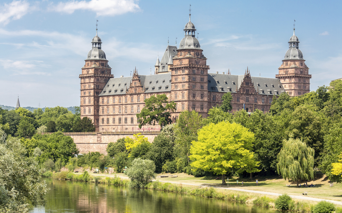 Die Johannesburg in Aschaffenburg, Deutschland