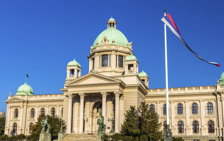 Haus der Nationalversammlung in Belgrad, Serbien