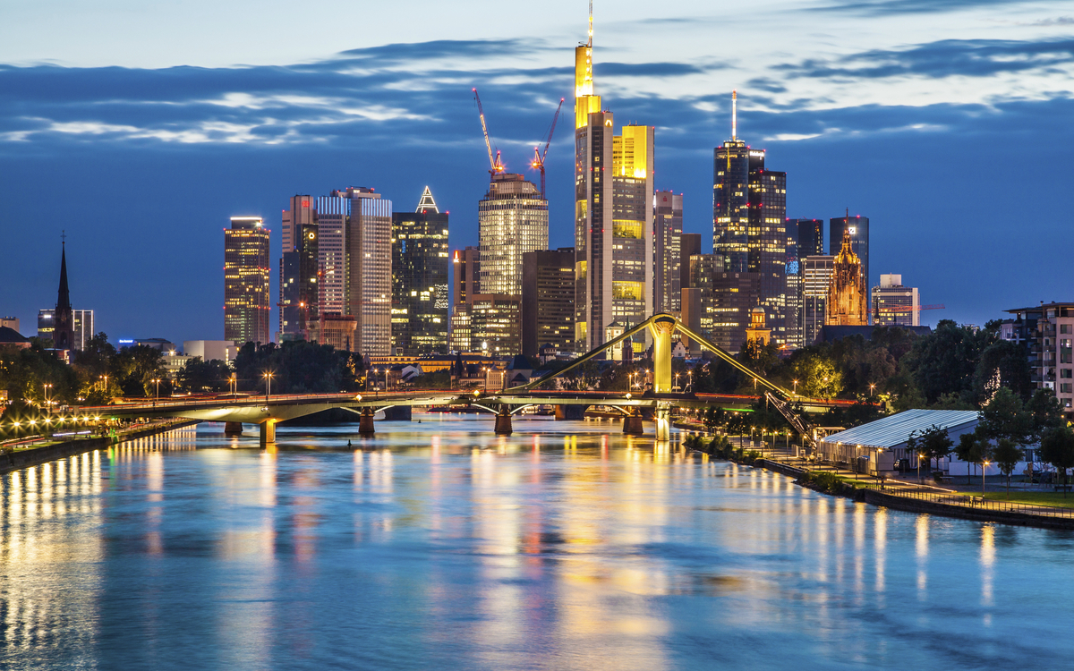 Skyline Frankfurt am Main, Deutschland