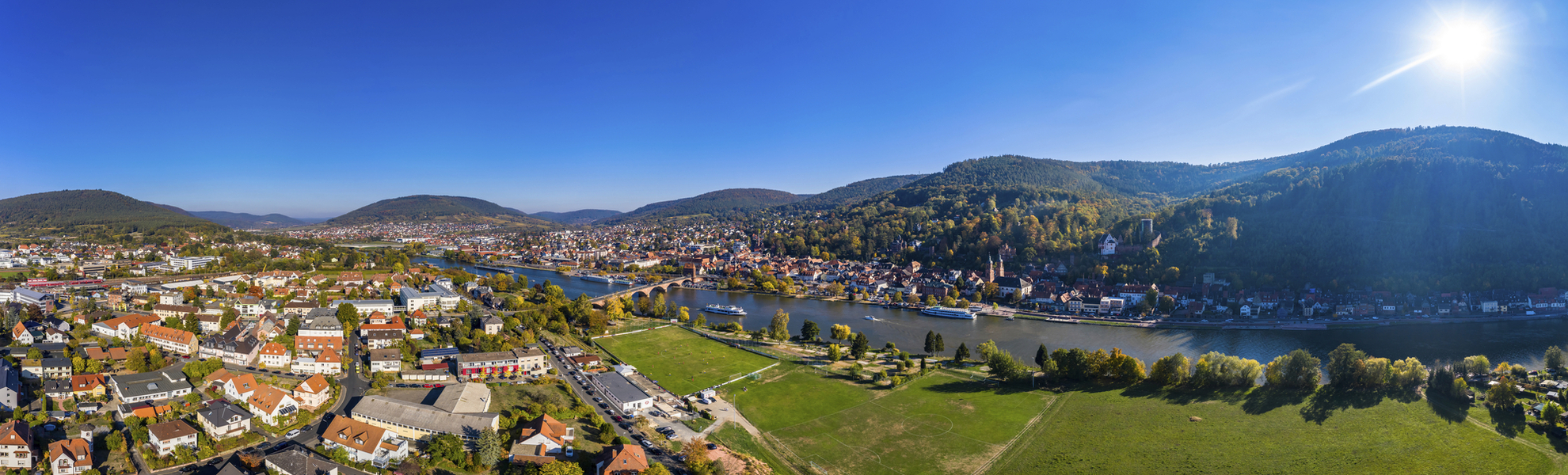 Luftaufnahme von Mildenburg, Deutschland