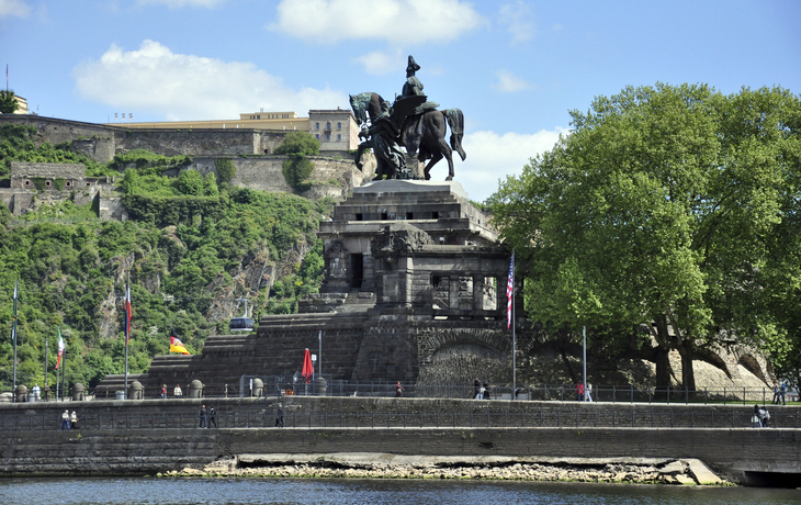Deutsches Eck in Koblenz