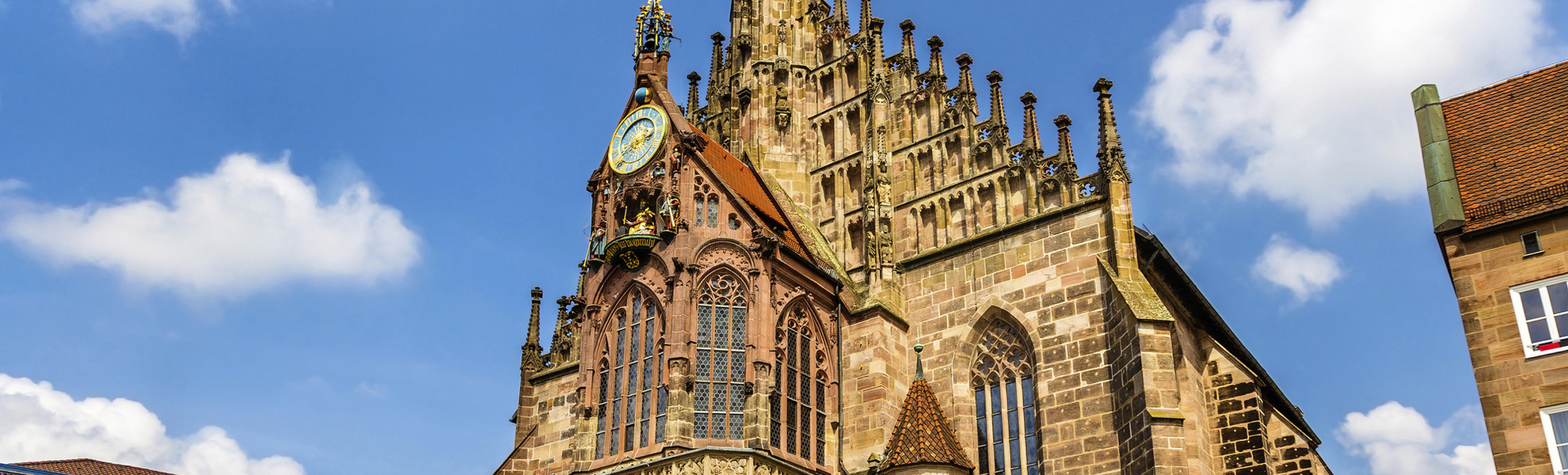 Die Frauenkirche in Nürnberg, Deutschland