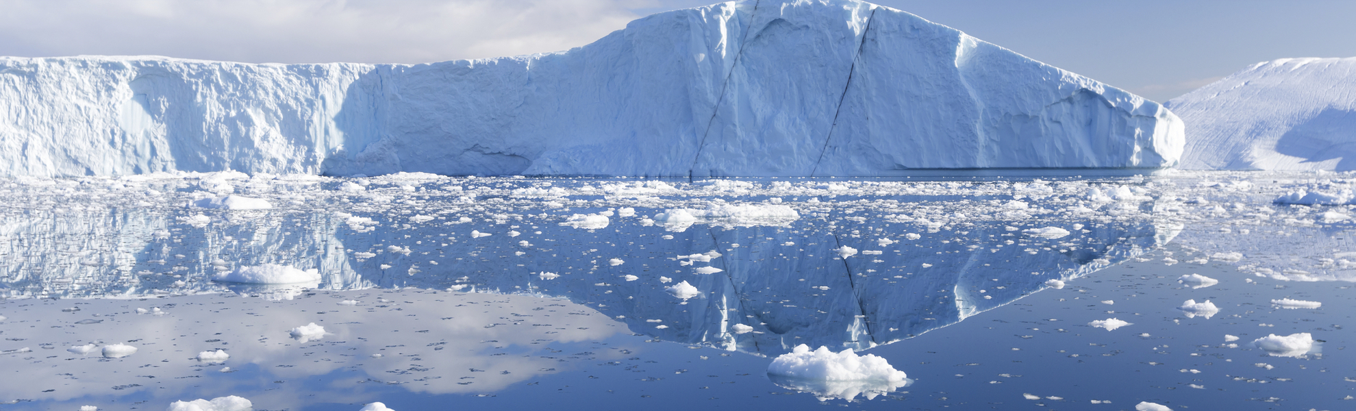Eisberge in Groenland