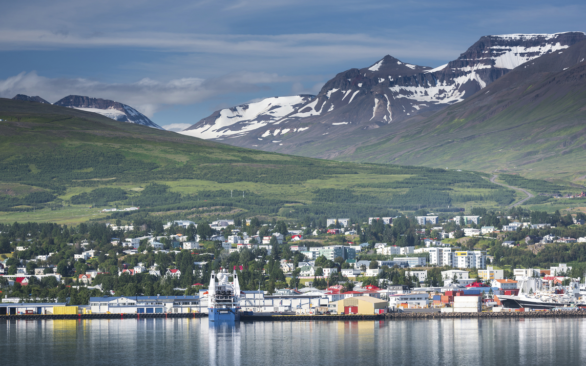 Akureyri Panorama, Island