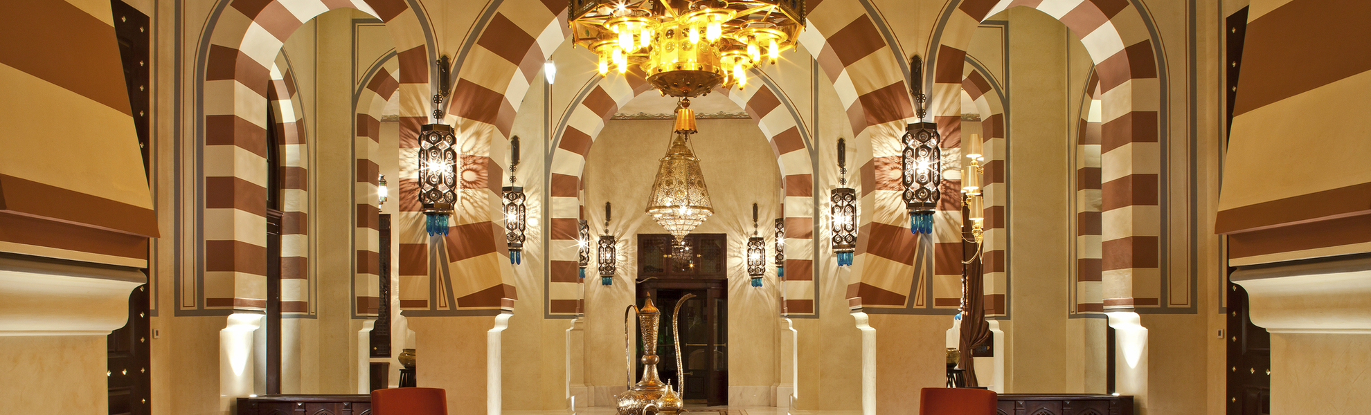Lobby im Hotel Sofitel Legend Old Cataract Assuan, Ägypten