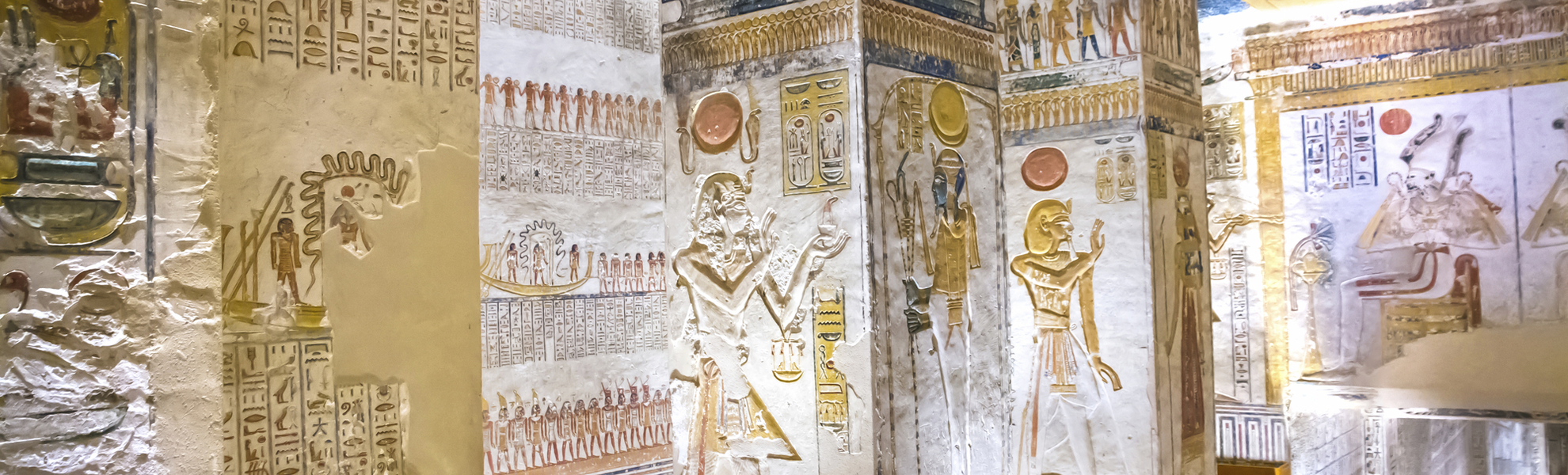 Grabkammer im Tal der Könige, Ägypten