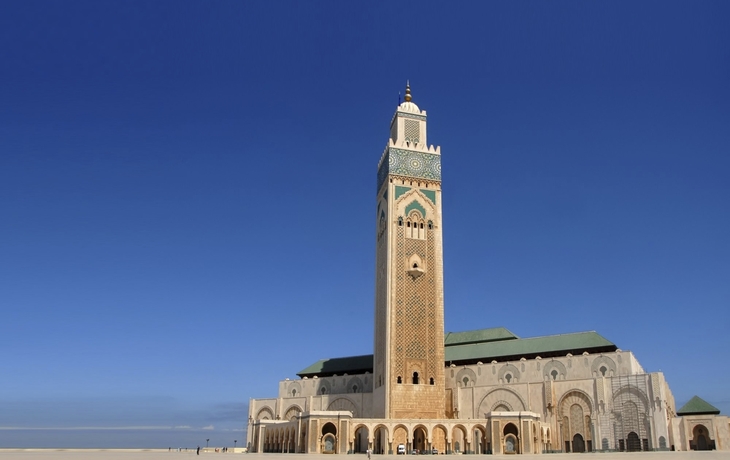 Hassan ll. Moschee in Casablanca, Marokko