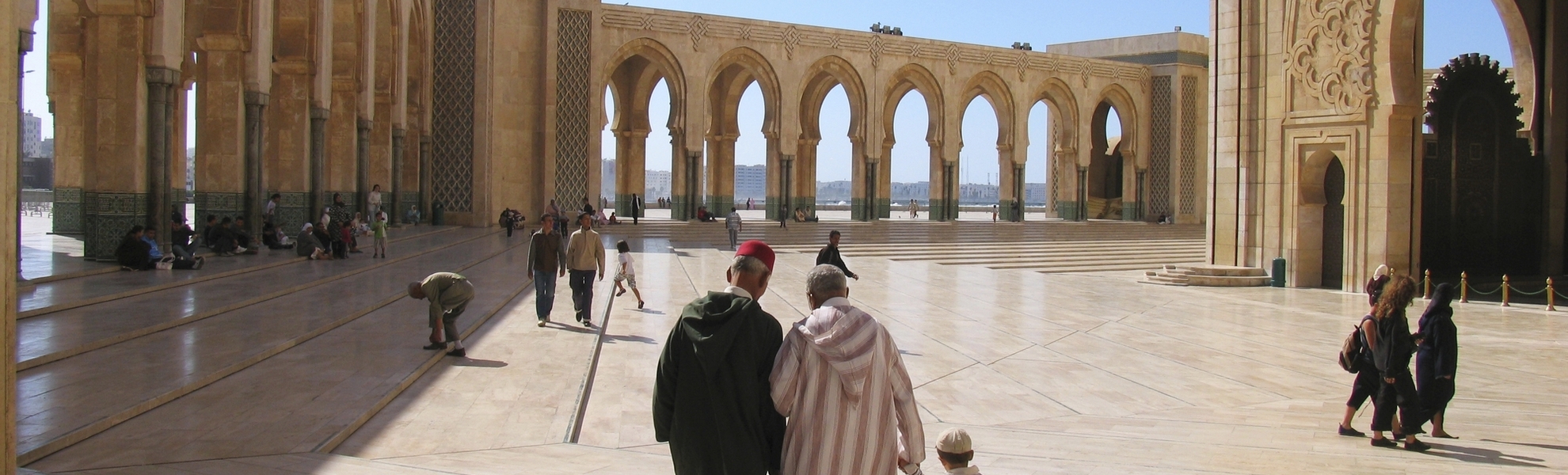 Hassan ll. Moschee in Casablanca, Marokko