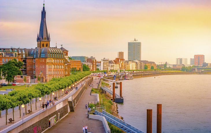 Düsseldorfs Skyline, Deutschland