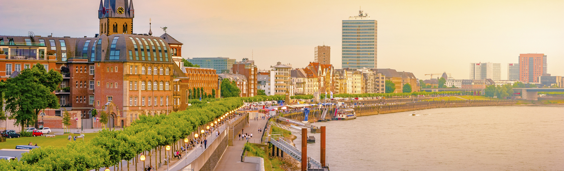 Düsseldorfs Skyline, Deutschland