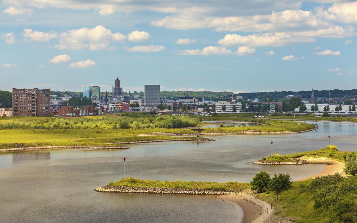 Blick auf Arnheim, Niederlande