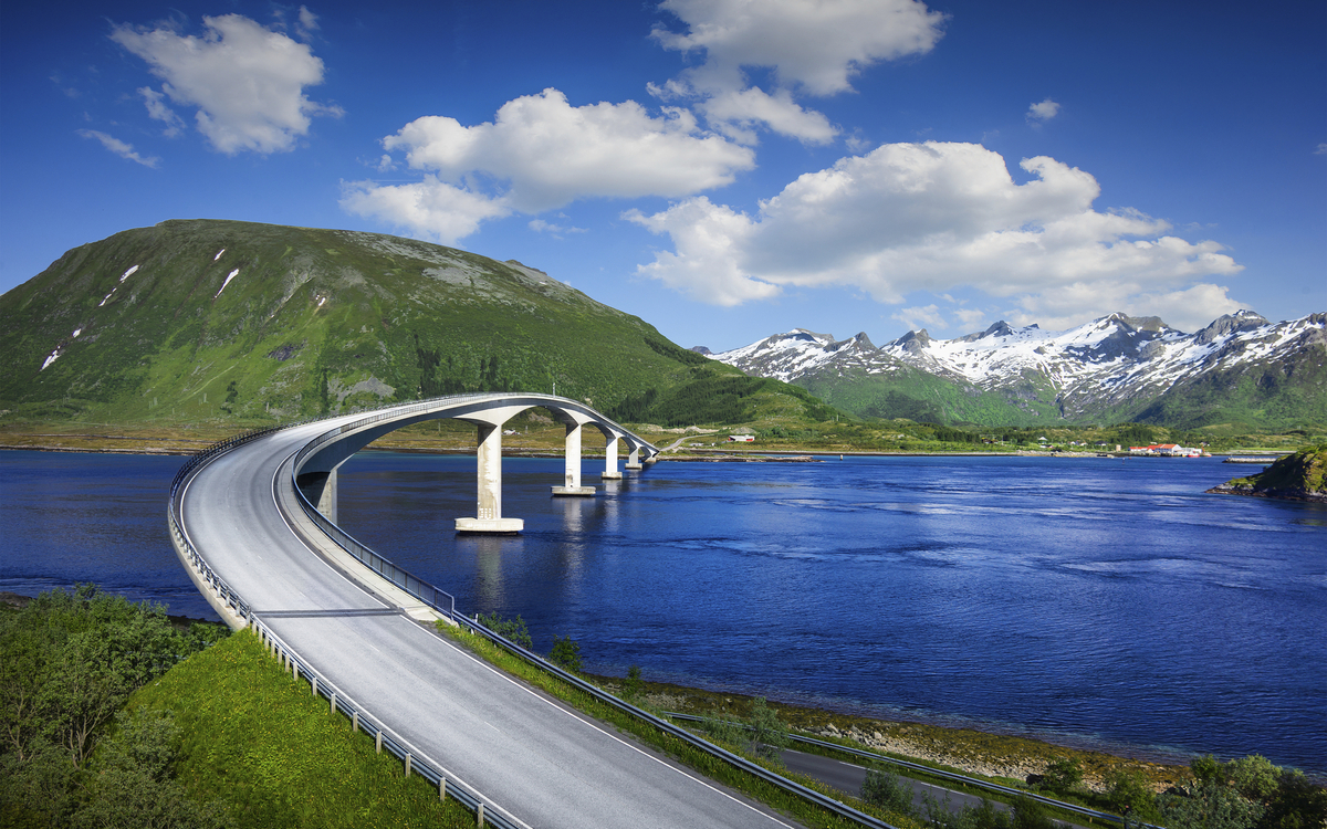 Storseiund Bruecke, Norwegen