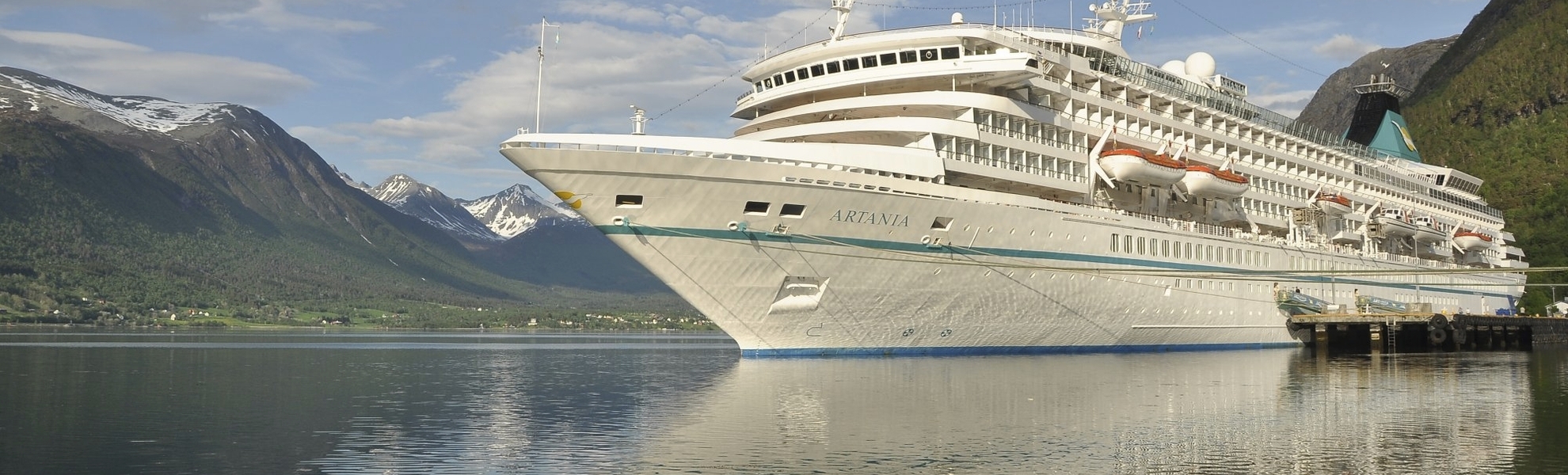 MS Artania in Molde, Norwegen