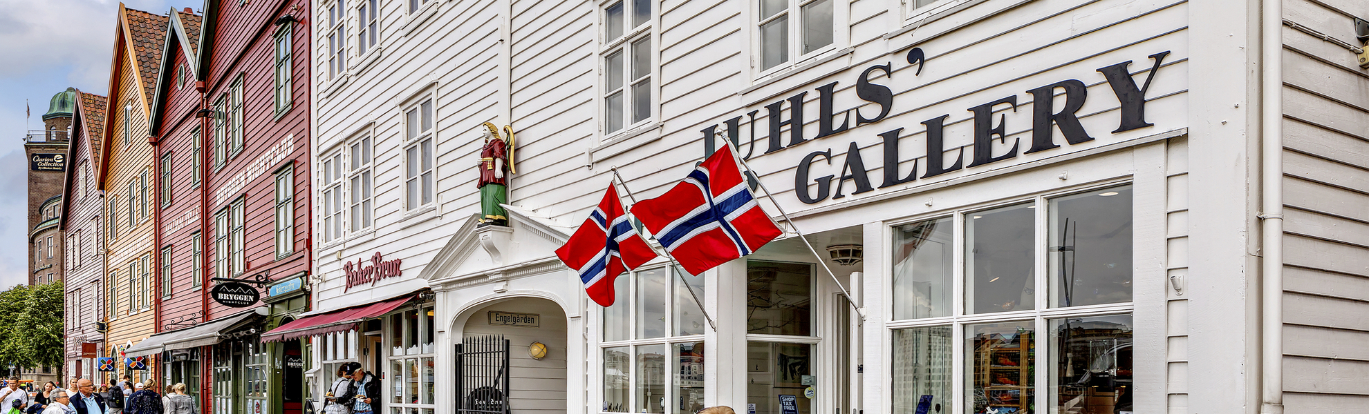 Geschäfte in Bergen, Norwegen