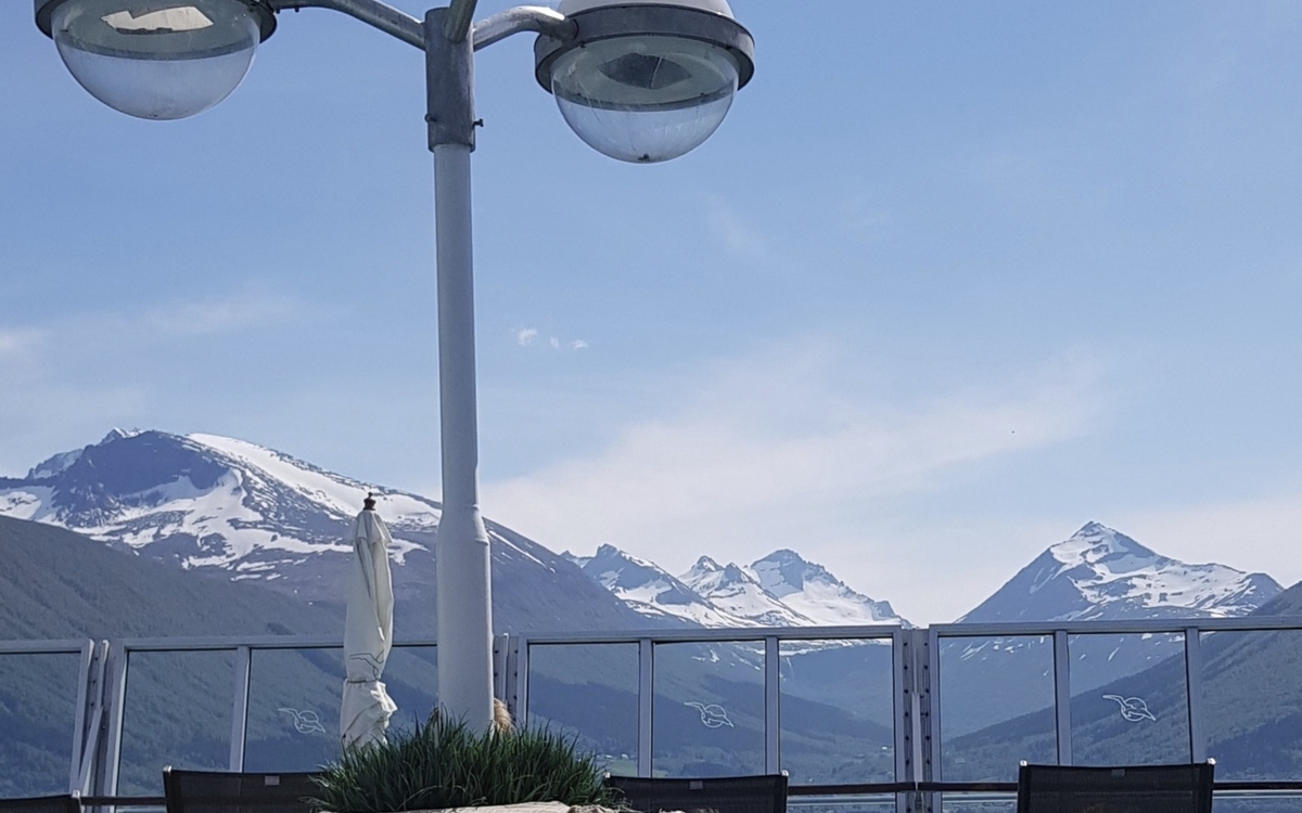 Sonnendeck der MS Artania