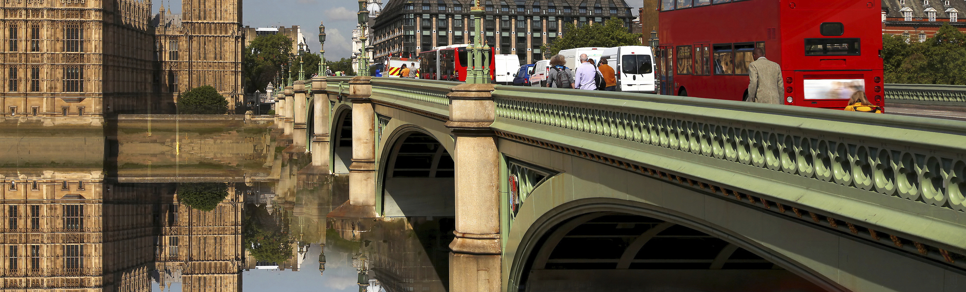 Der Glockenturm Big Ben in London, England