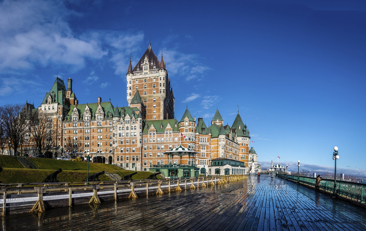 Schloss Frontenac in Quebec, Kanada