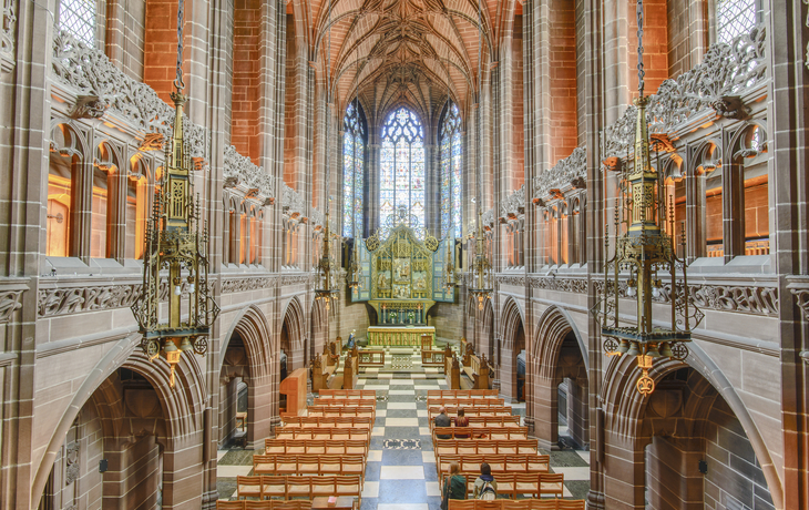 Innenansicht der Kathedrale von Liverpool, England
