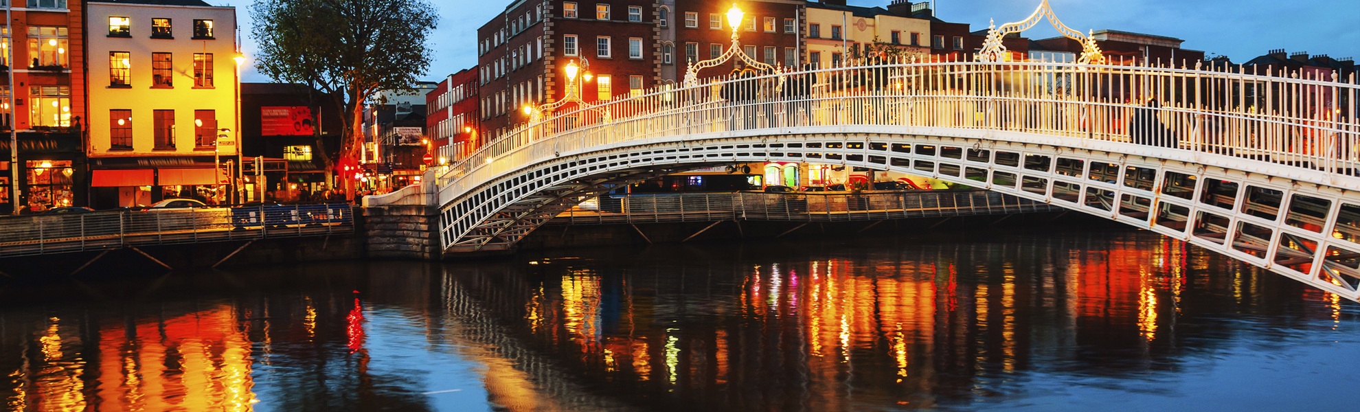 Ha Penny Brücke in Dublin, Irland