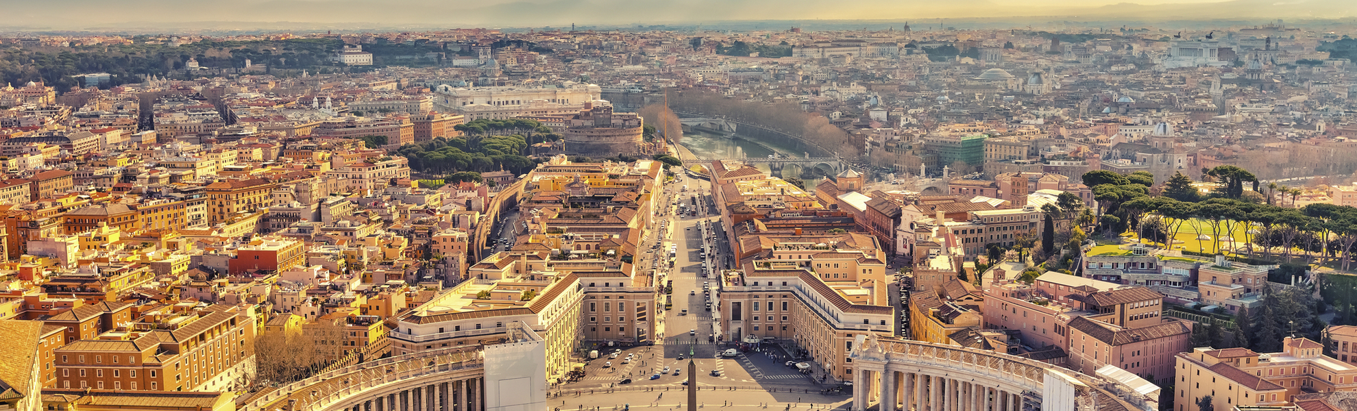 Der Petersplatz vor dem Petersdom, Rom, Italien