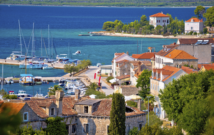 Fosa Hafen von Zadar, Kroatien