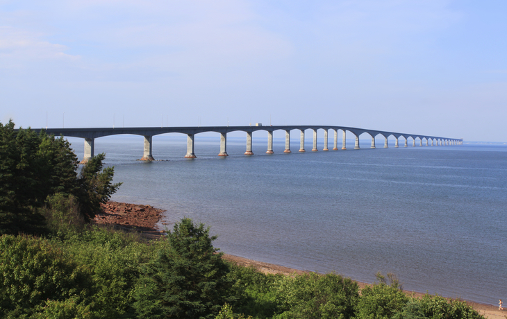 Konföderationsbrücke bei Charlottetown, Kanada