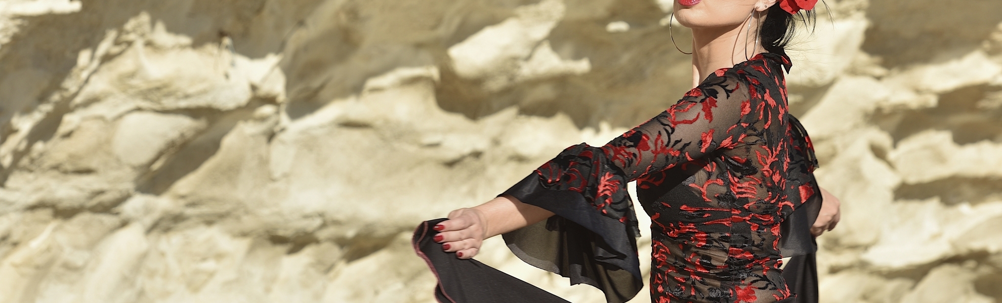 Flamenco Tänzerin in Spanien