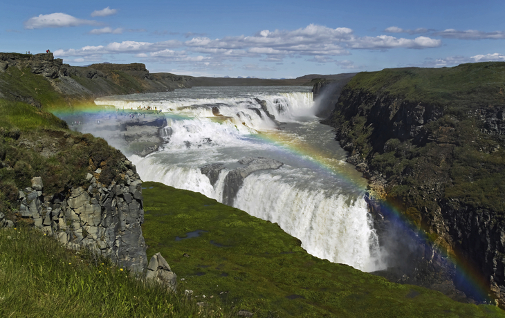 Gullfoss Wasserfall, Island