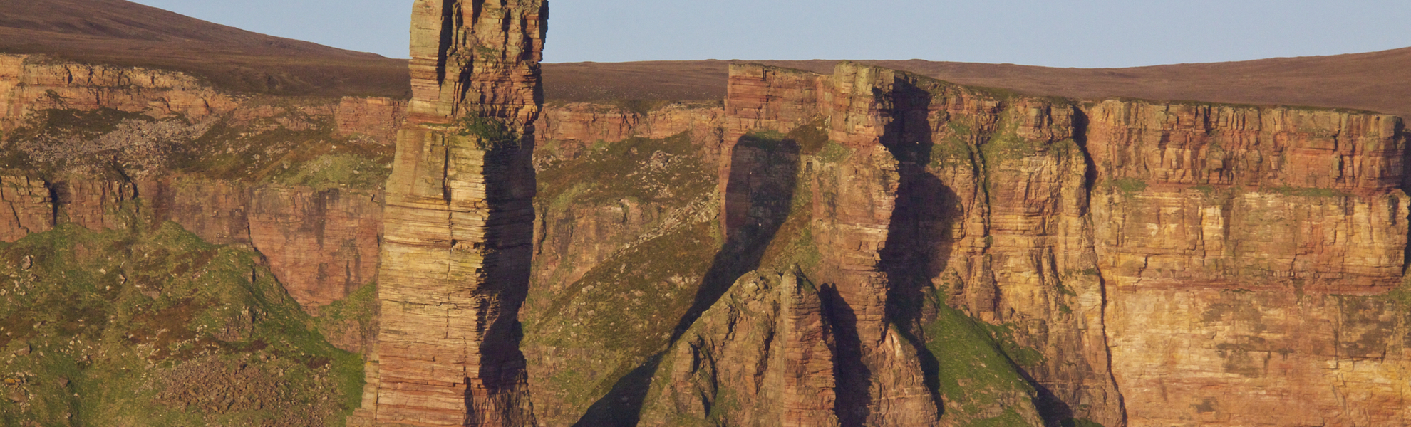 Felsnadel bei den Orkneyinseln, Schottland