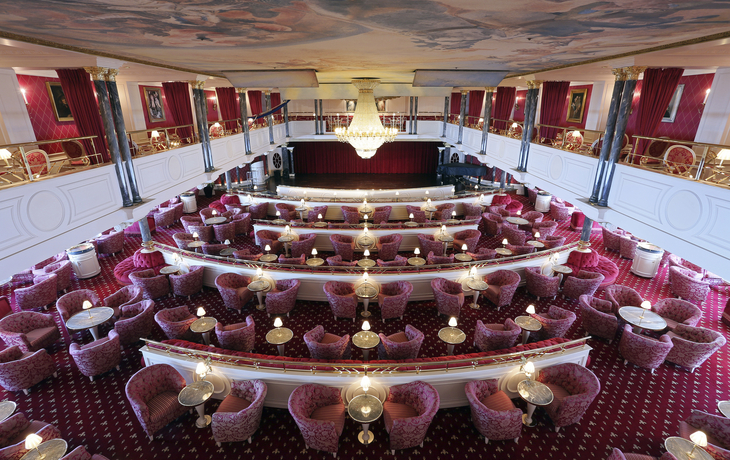 Kaisersaal auf MS Deutschland