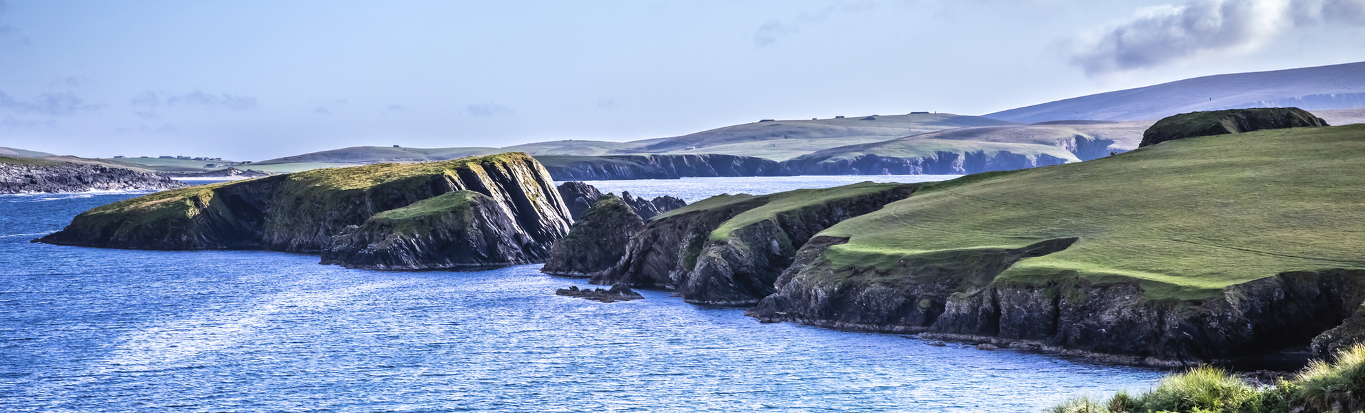 Shetland Inseln in Lerwick, Schottland
