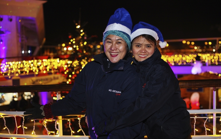 Weihnachten auf MS Artania