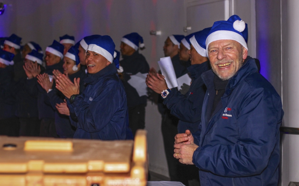 Weihnachten auf MS Artania