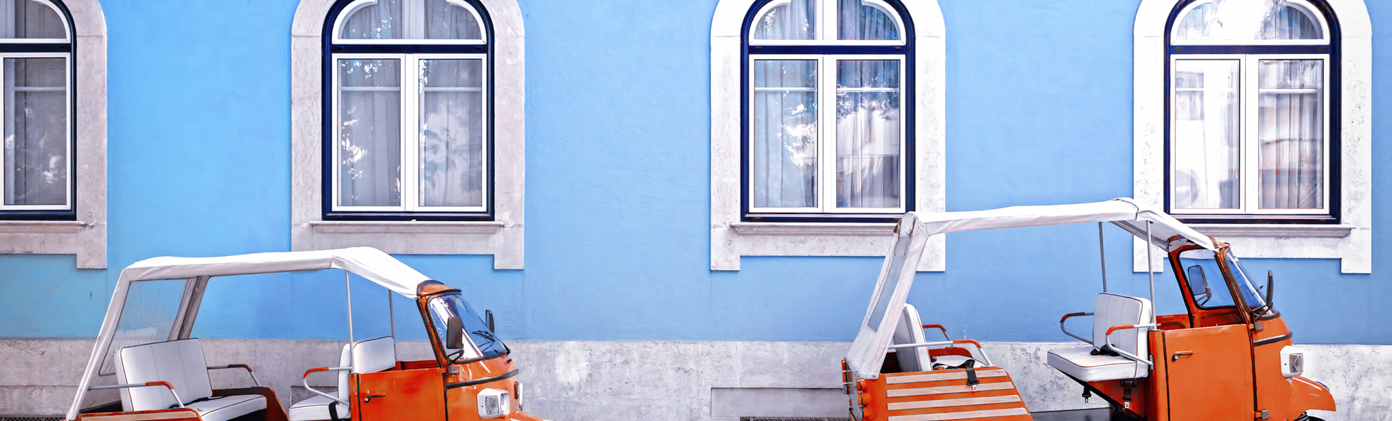 Tuk Tuk in Lissabon, Portugal