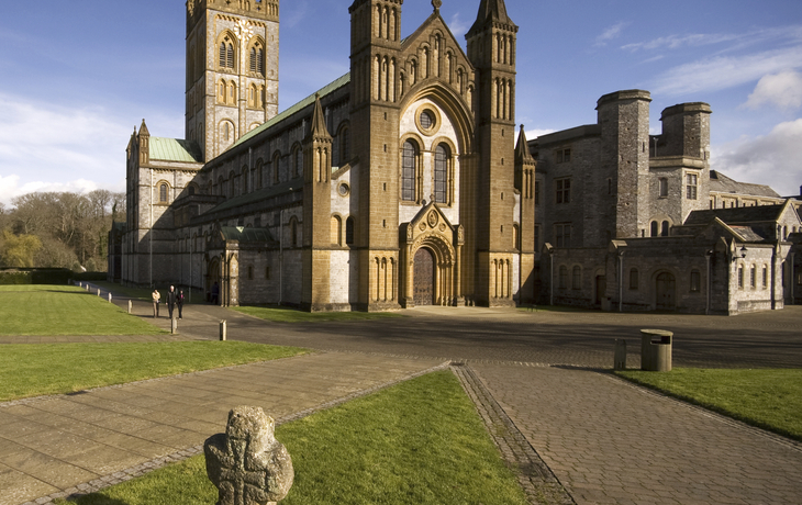 Buckfast Abbey in Torquay, England