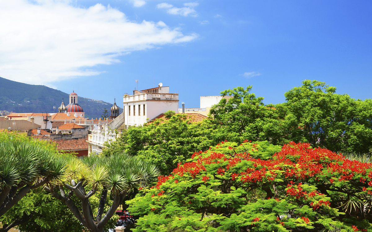La Orotava im Norden Teneriffas, Spanien