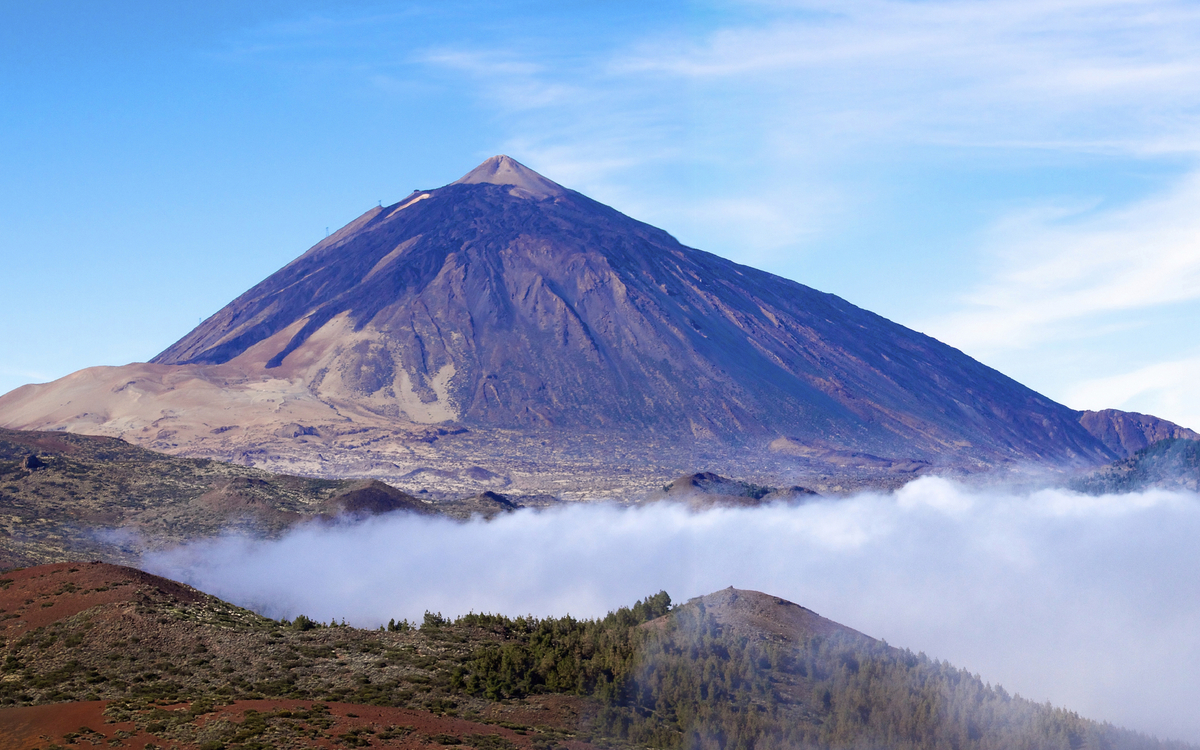 Der Pico del Teide auf Teneriffa, Kanaren